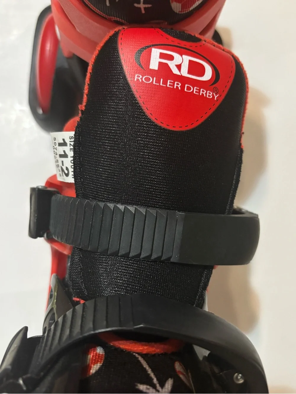 Adjustable Kids Inline Skates - Black & Red